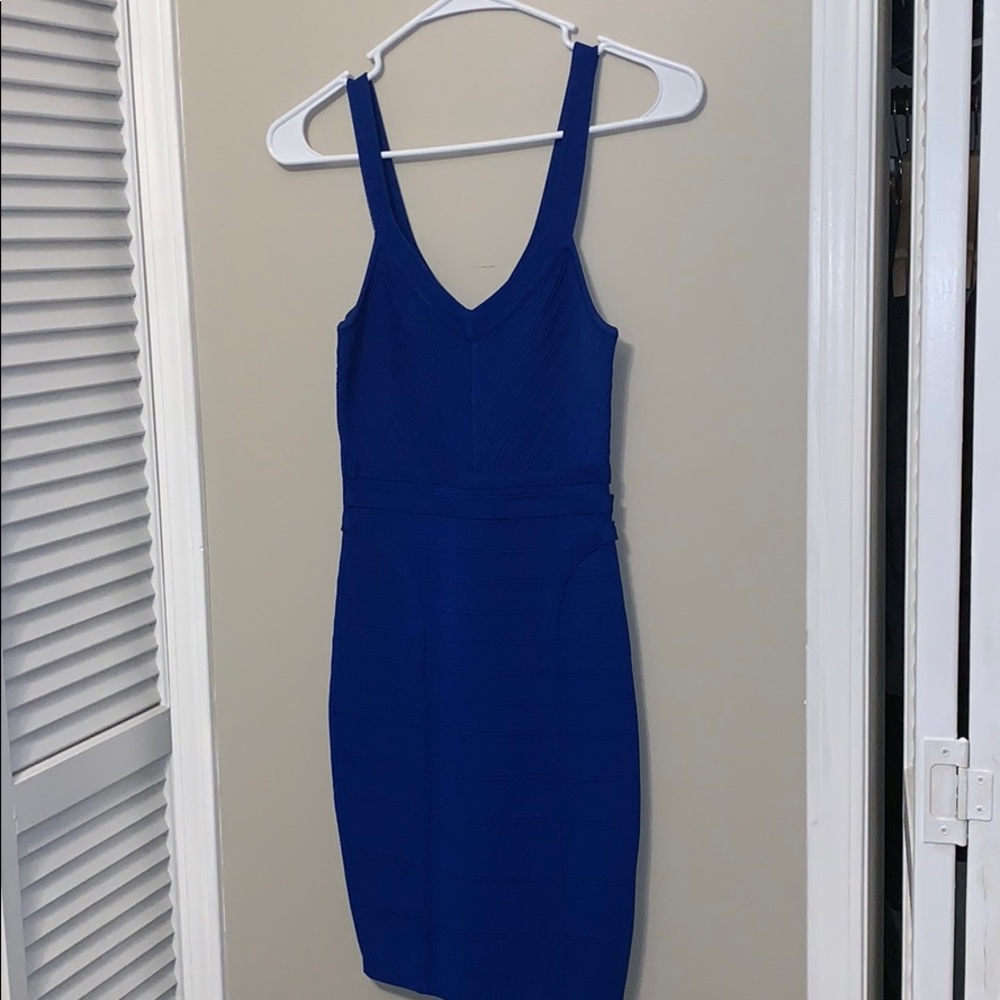 Blue dress